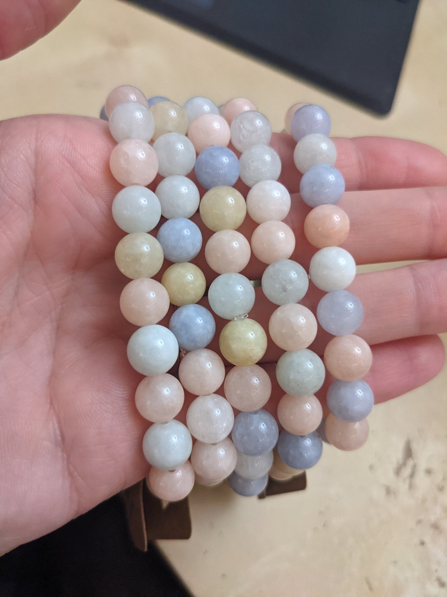Morganite Bracelet (Various Sizes)