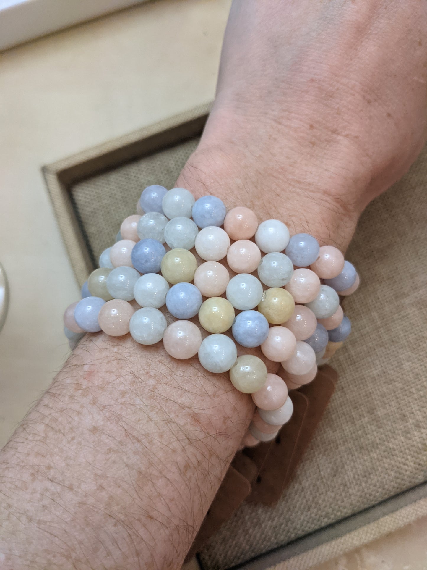 Morganite Bracelet (Various Sizes)