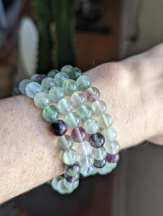 Fluorite Bracelet (Various Sizes Available)