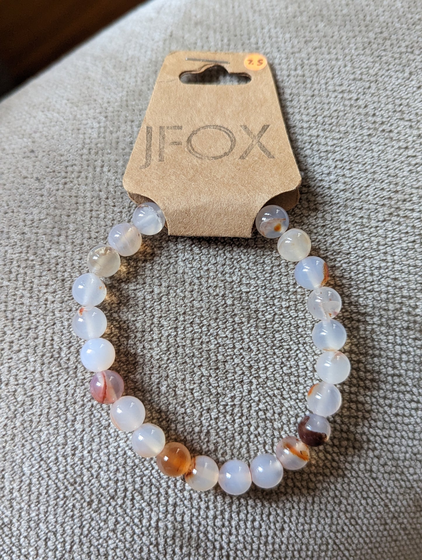 Flower Agate Bracelet (Various Sizes Available) *Retired Style*