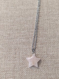 Gemstone Star Stainless Necklace