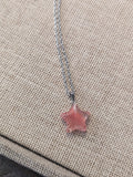 Gemstone Star Stainless Necklace