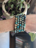 Blue Sea Sediment Jasper Bracelets (Various Sizes Available)