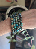 Blue Sea Sediment Jasper Bracelets (Various Sizes Available)