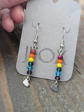 Rainbow Love Earrings