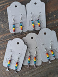Rainbow Love Earrings