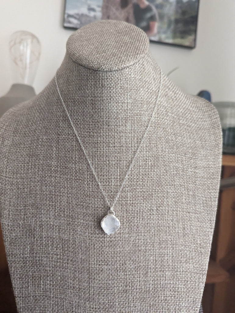 Moonstone and Sterling Silver Necklace - RTS