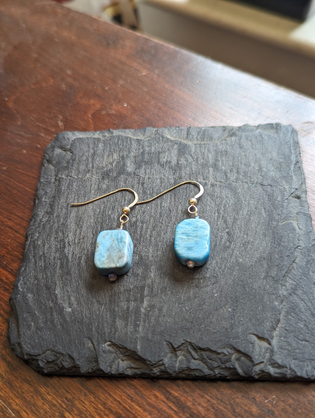 Apatite Sterling Silver Earrings