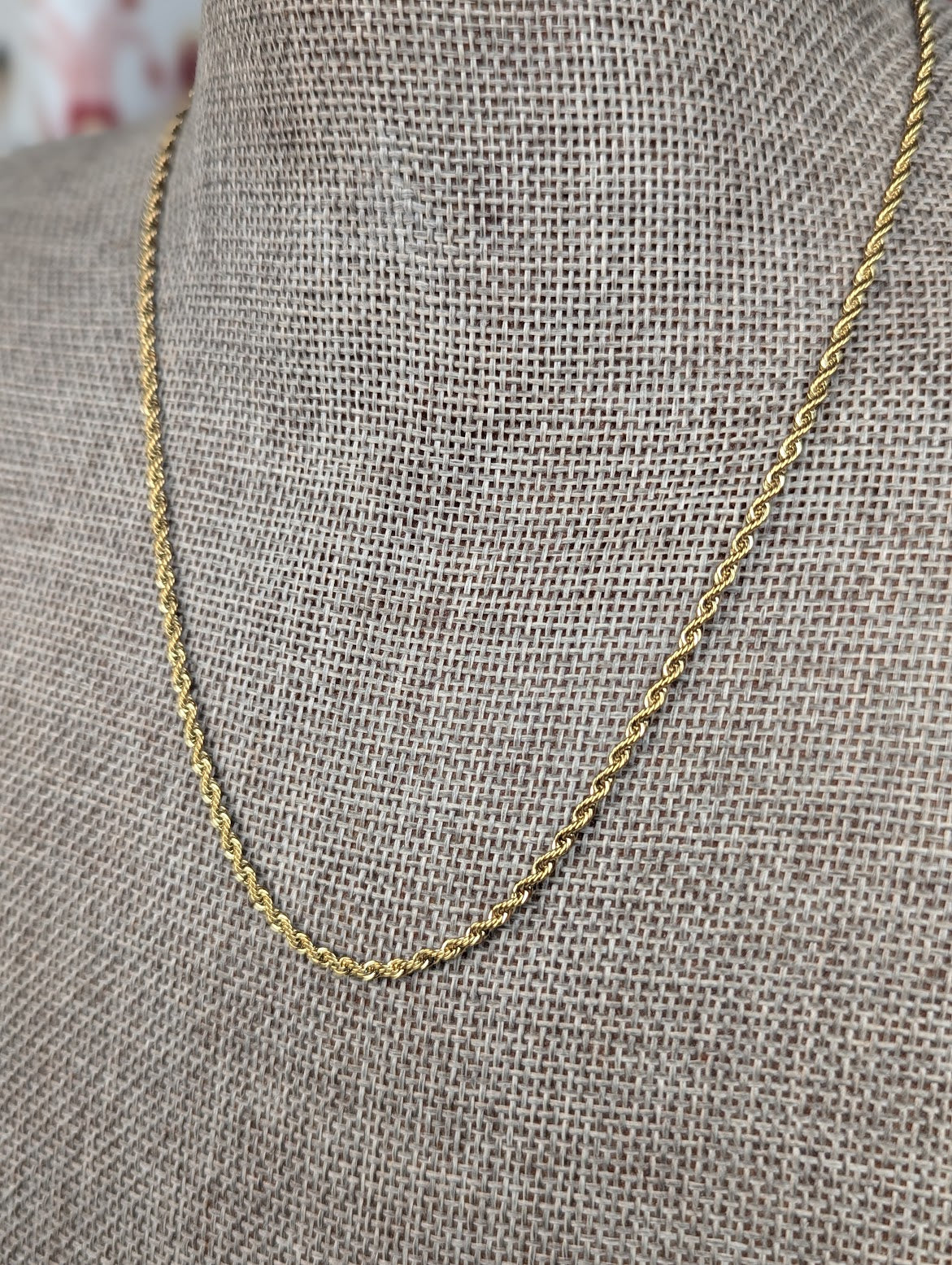 14k Gold Filled Rope Chain (various lengths available)