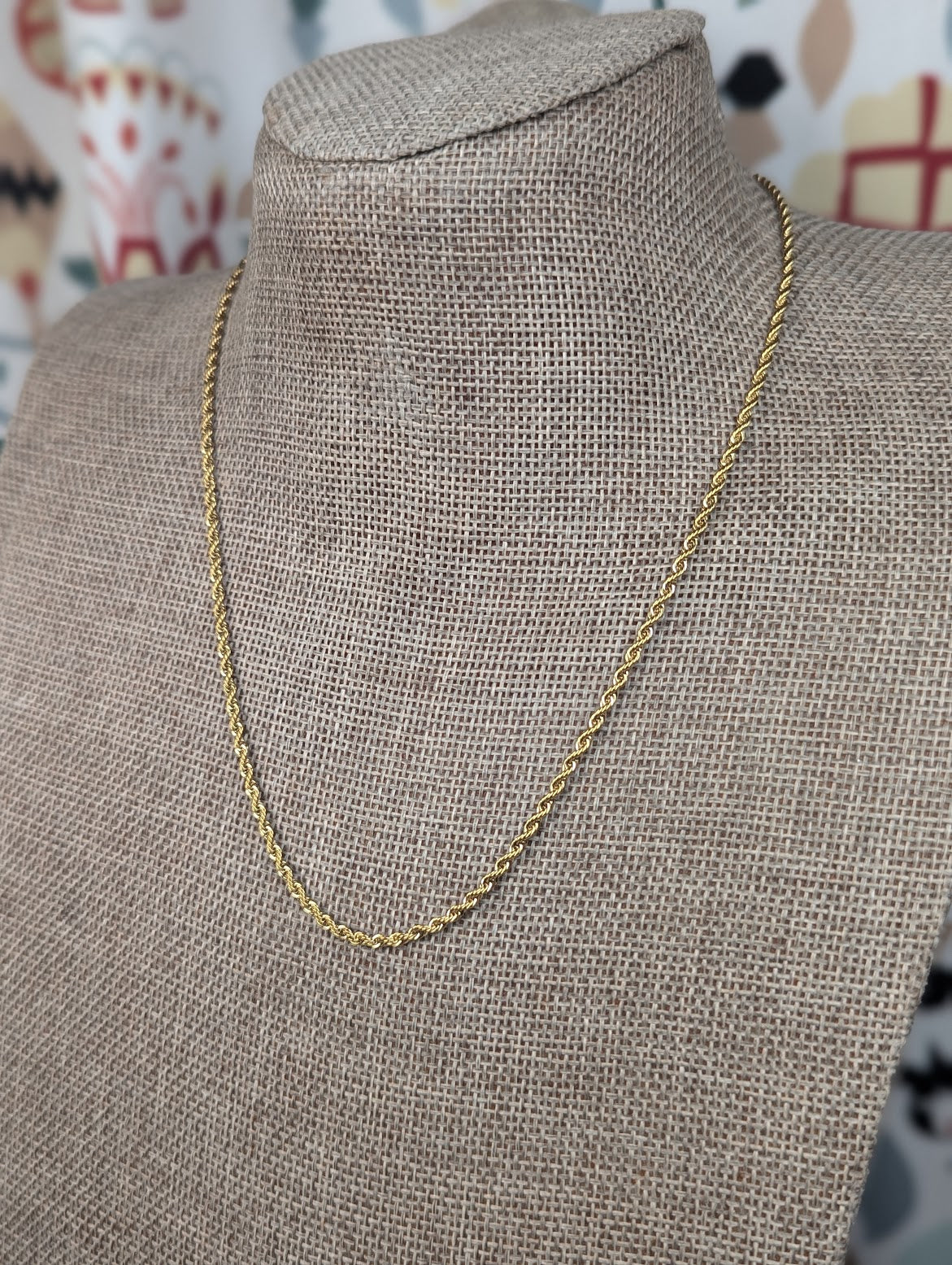 14k Gold Filled Rope Chain (various lengths available)