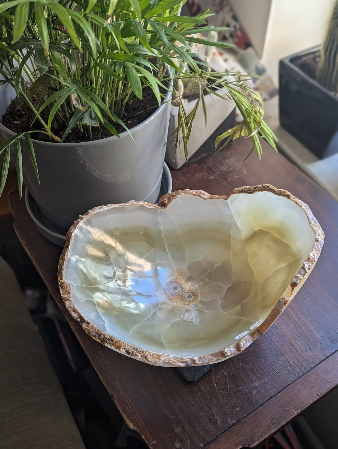 Large Raw Edge Onyx Bowl