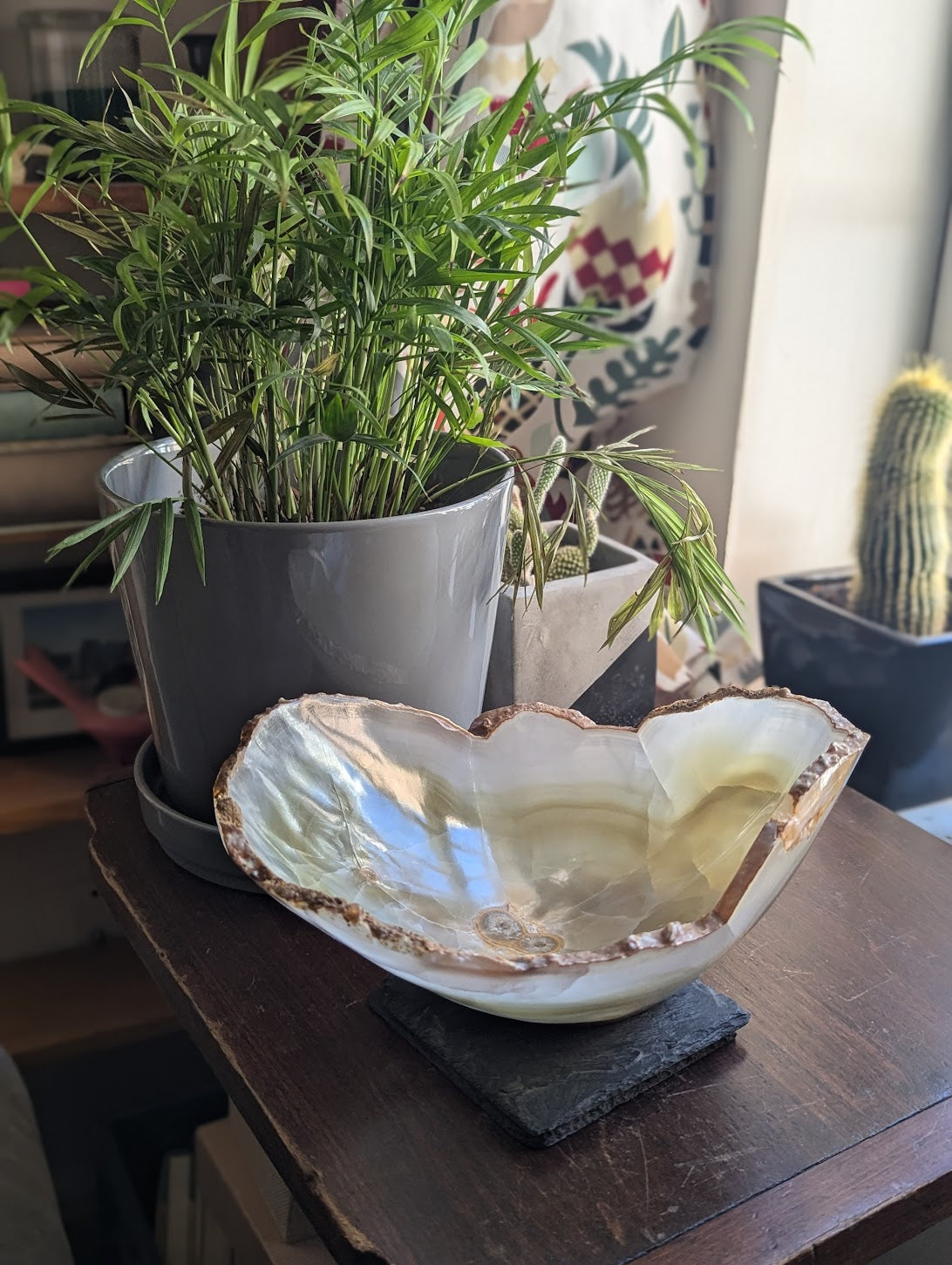 Large Raw Edge Onyx Bowl