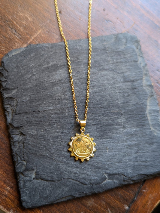 Golden Sunrise Necklace