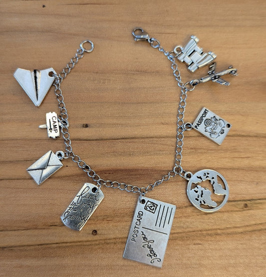 Travel Charm Bracelet