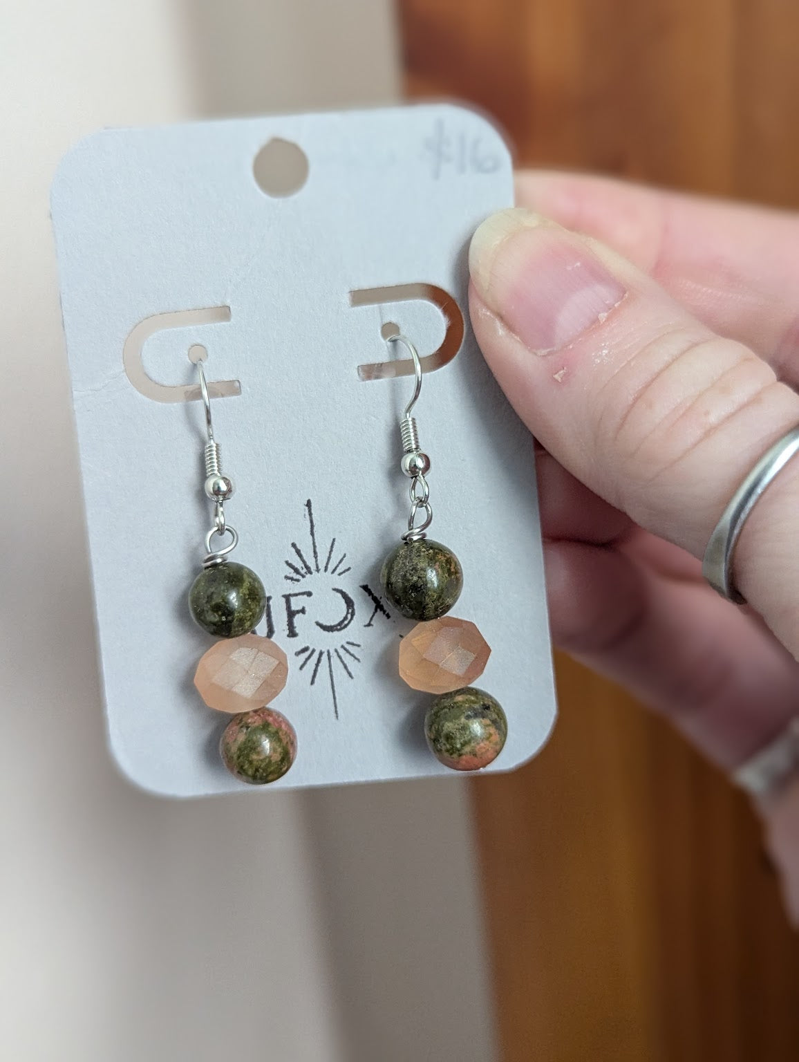 Unakite Pink Drops
