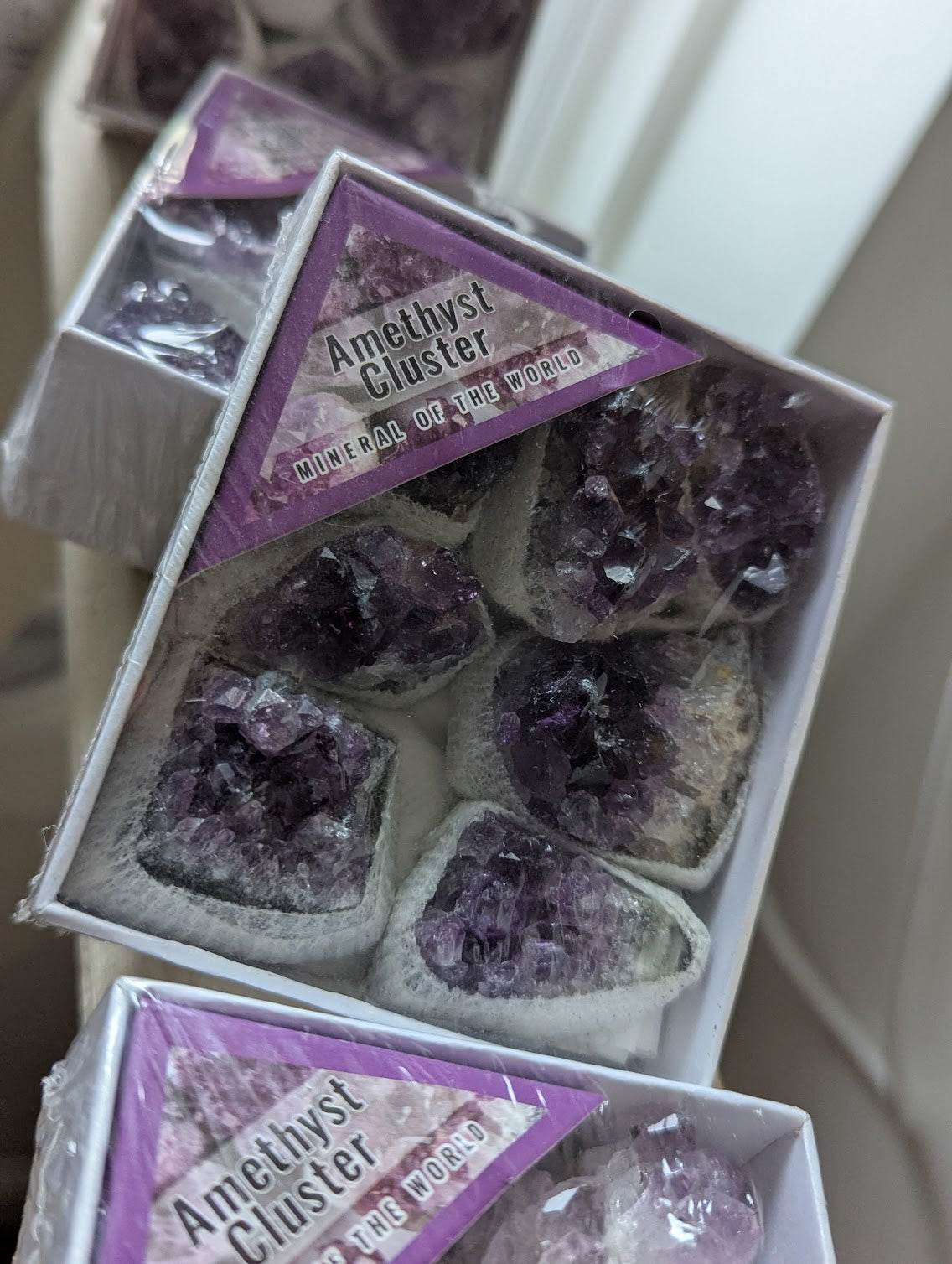 Amethyst Cluster Gift Box