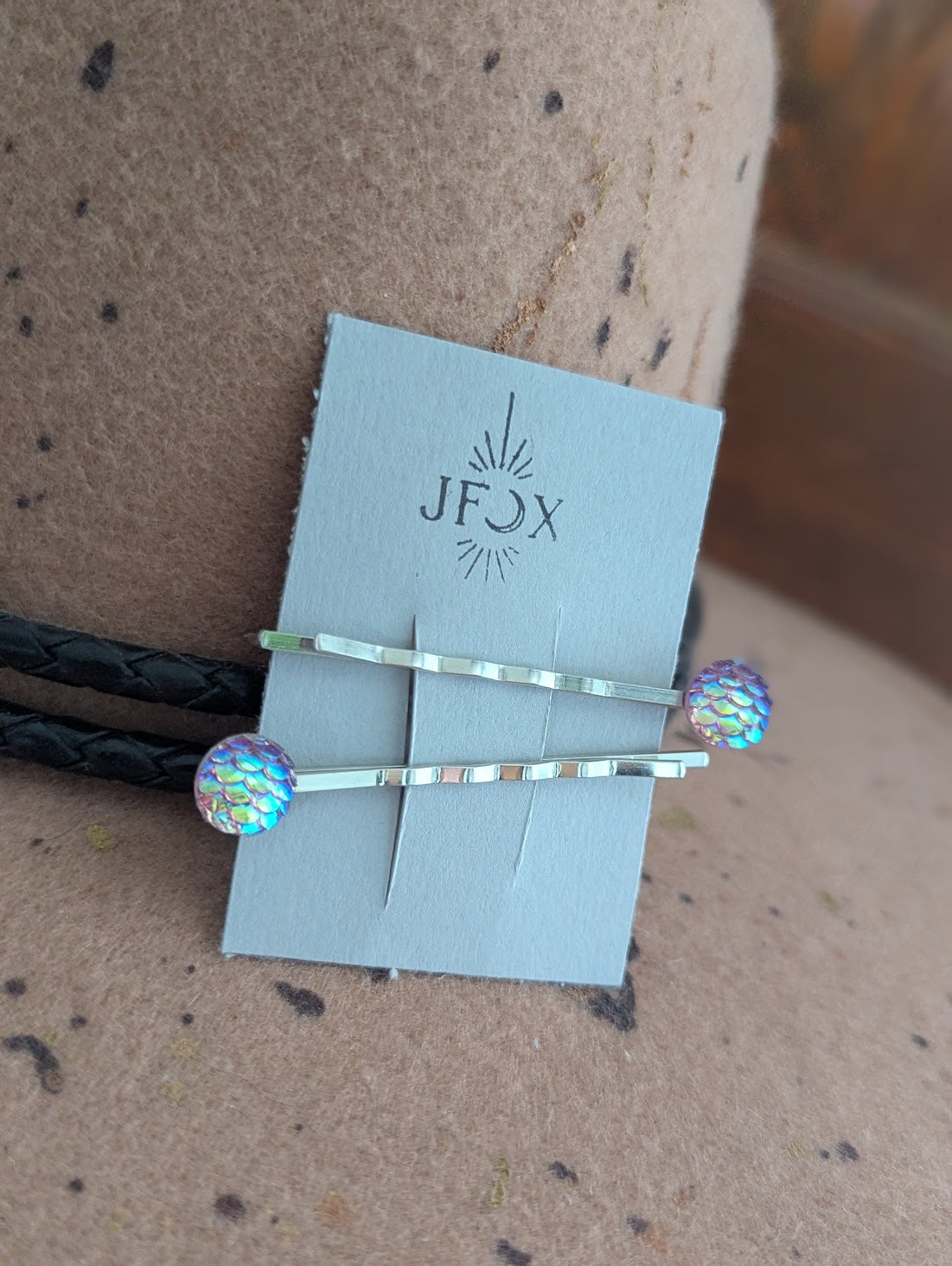 Lavender Mermaid Bobby Pins Set of 2