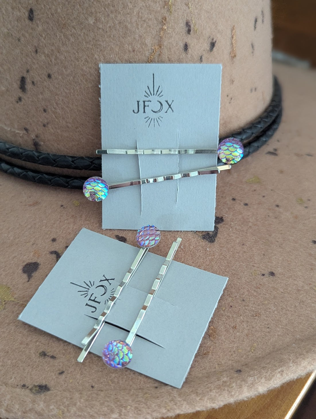 Lavender Mermaid Bobby Pins Set of 2