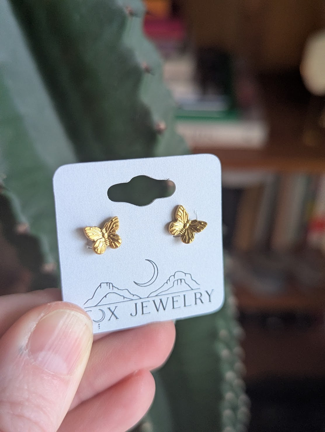 Butterfly Stainless Studs (Silver or Gold)