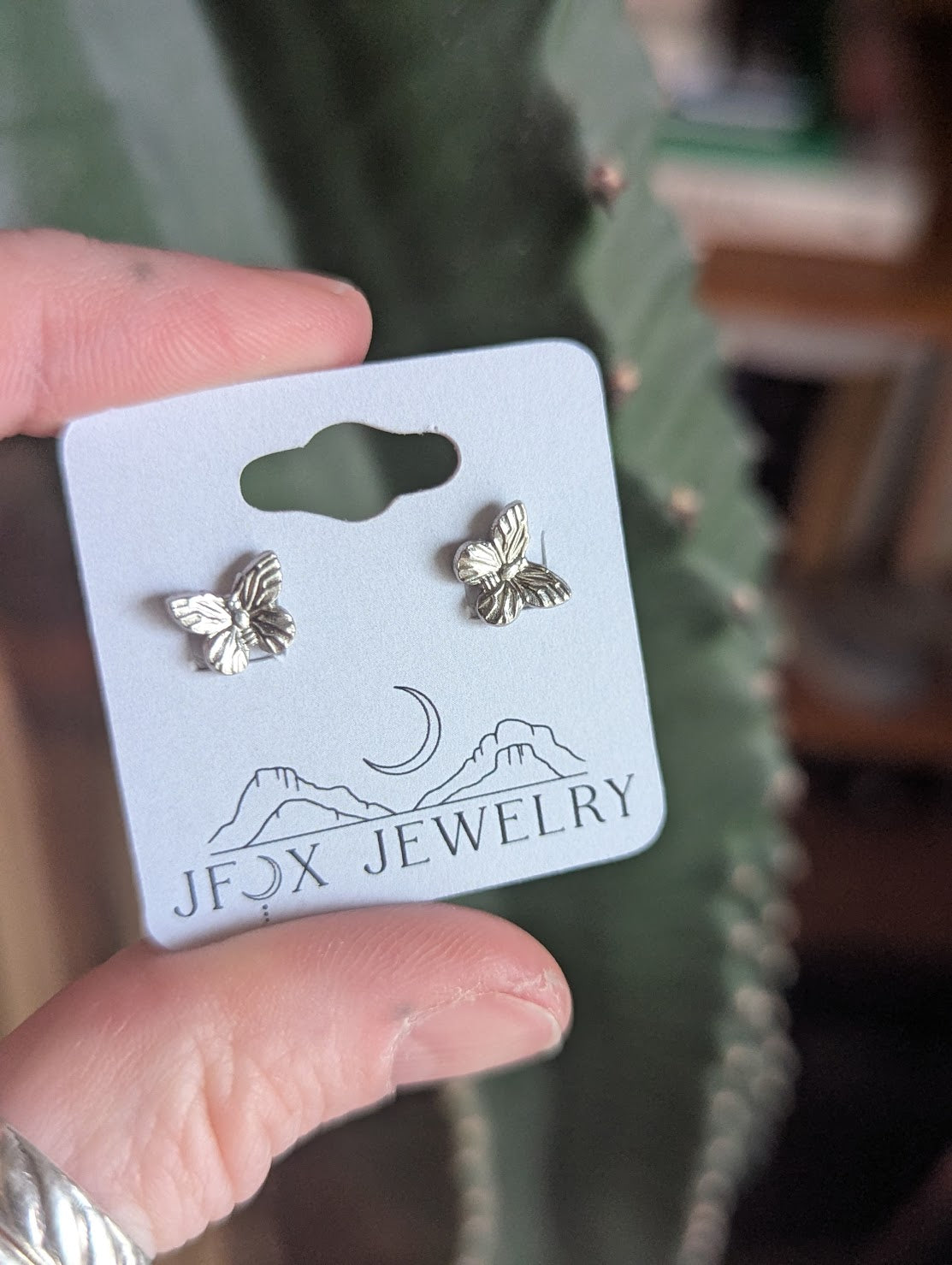 Butterfly Stainless Studs (Silver or Gold)