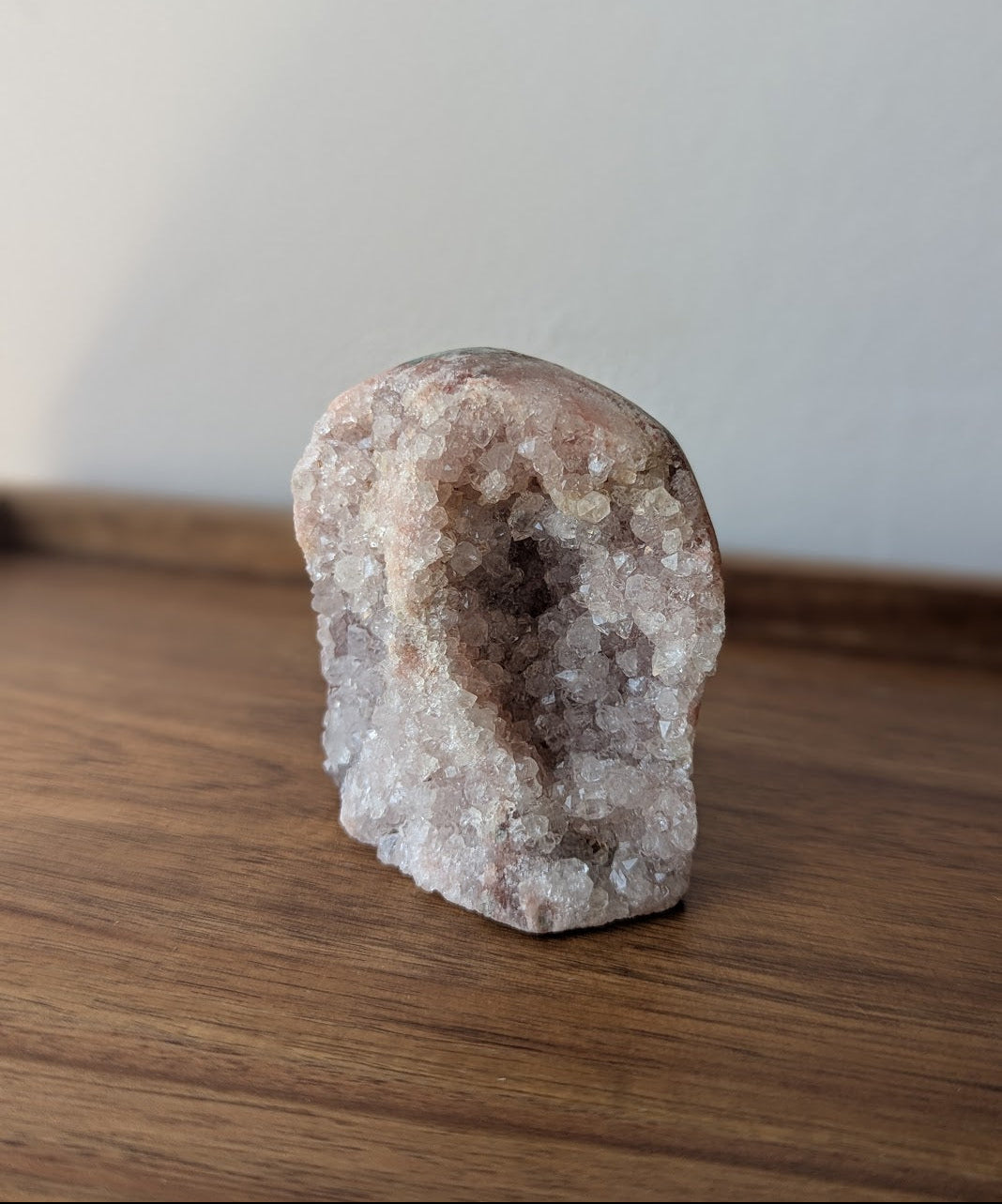 Pink Amethyst Standing Freeform