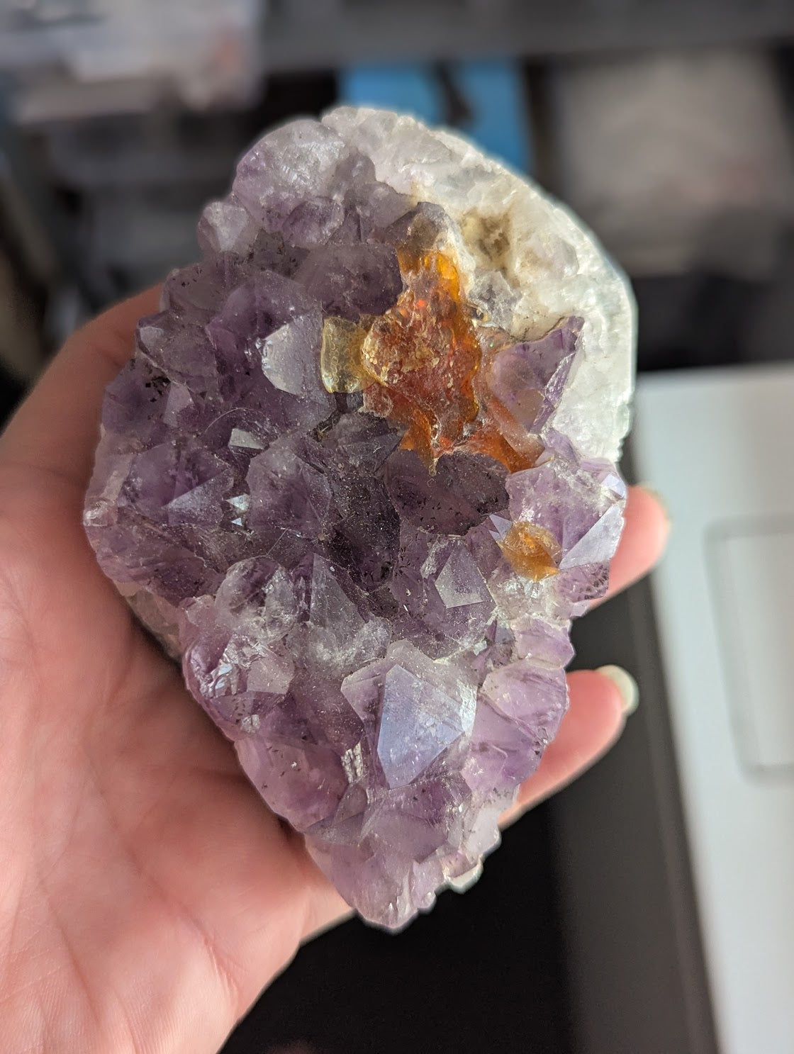 Raw Amethyst Cluster #3
