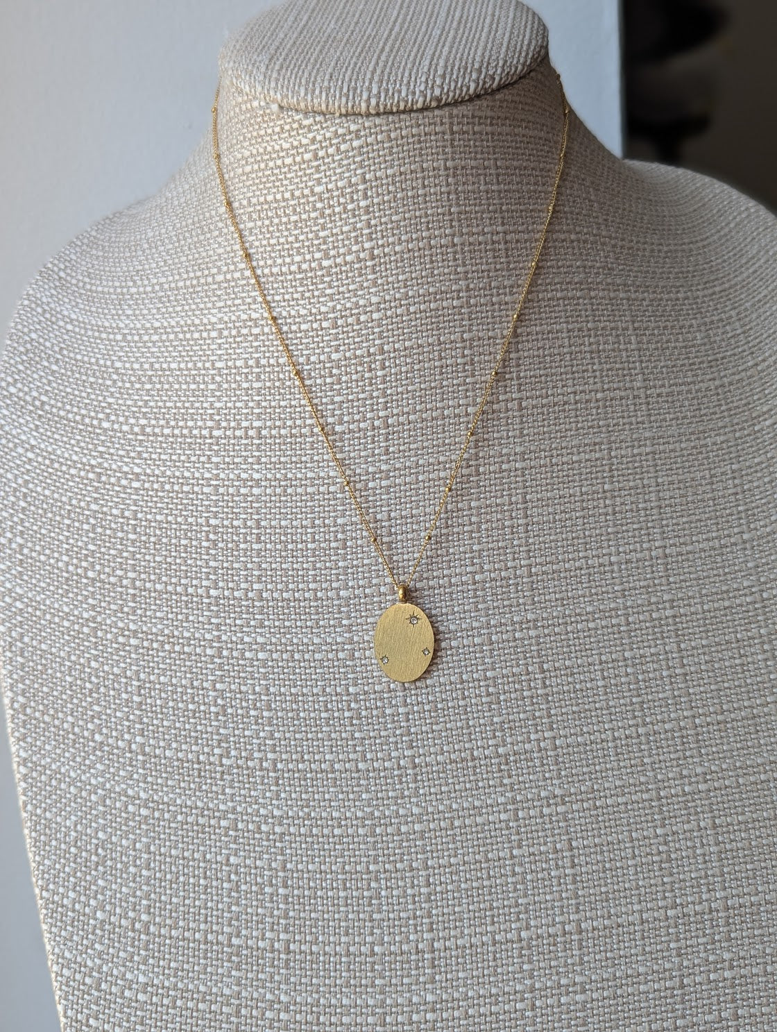 CZ Crystal Star Necklace