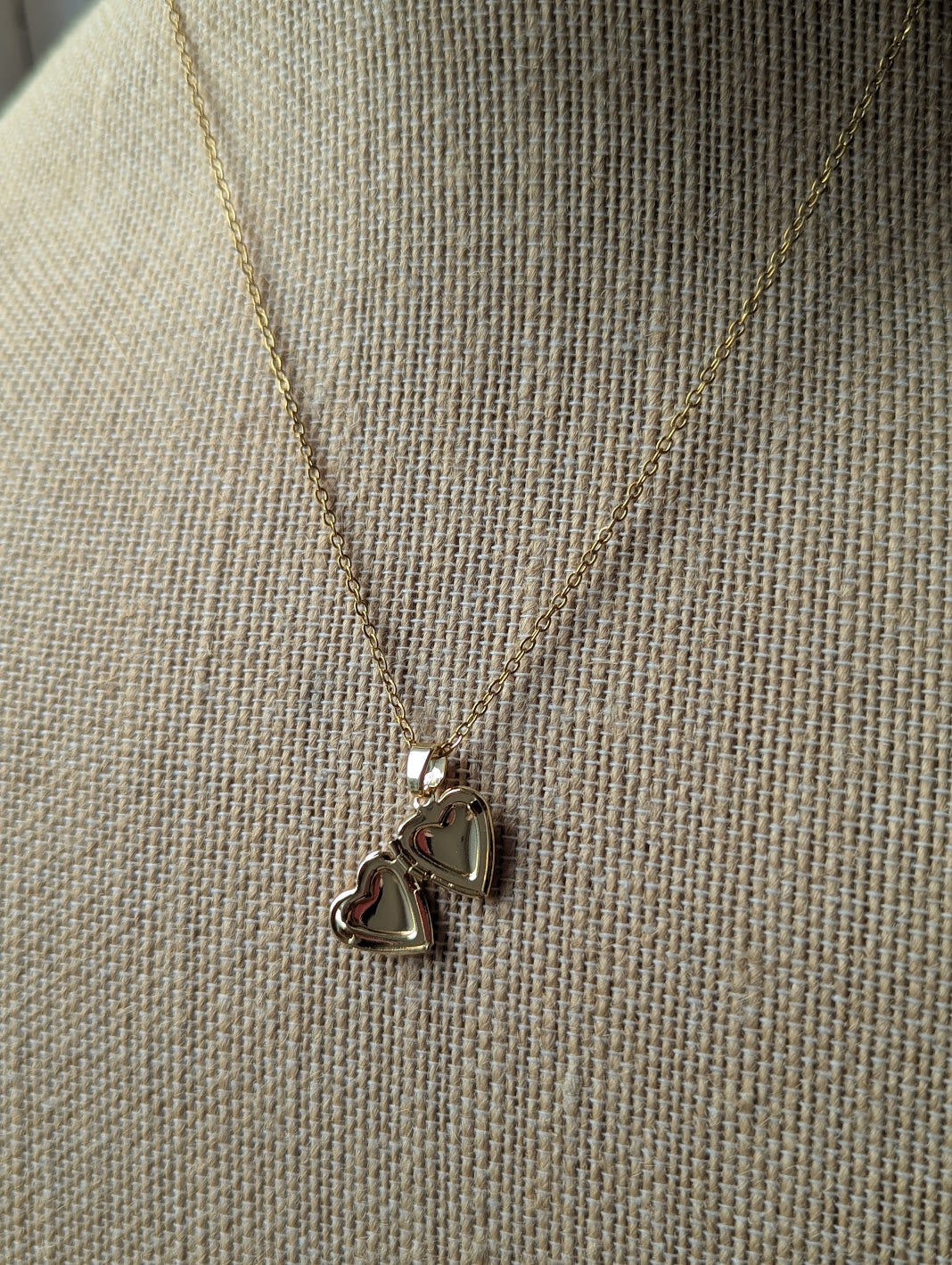 Golden Heart Locket