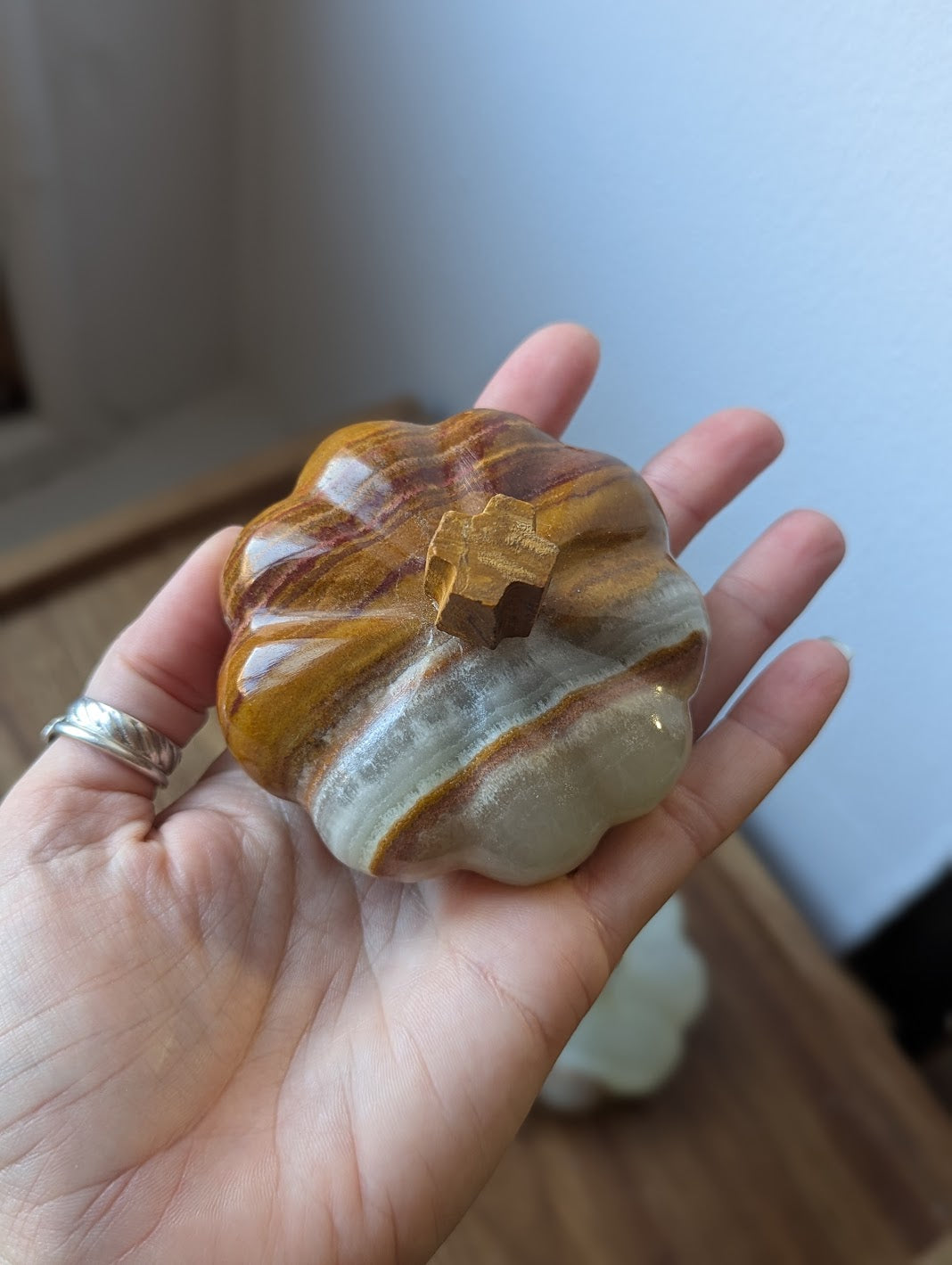 Green Calcite Pumpkin (Various Options Available)