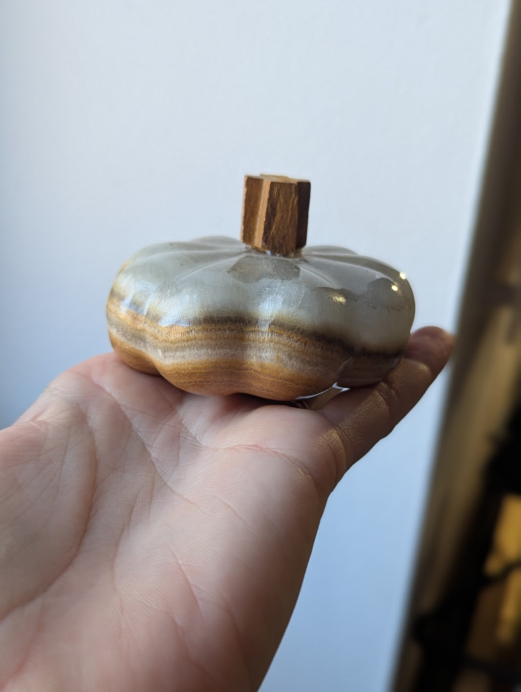 Green Calcite Pumpkin (Various Options Available)