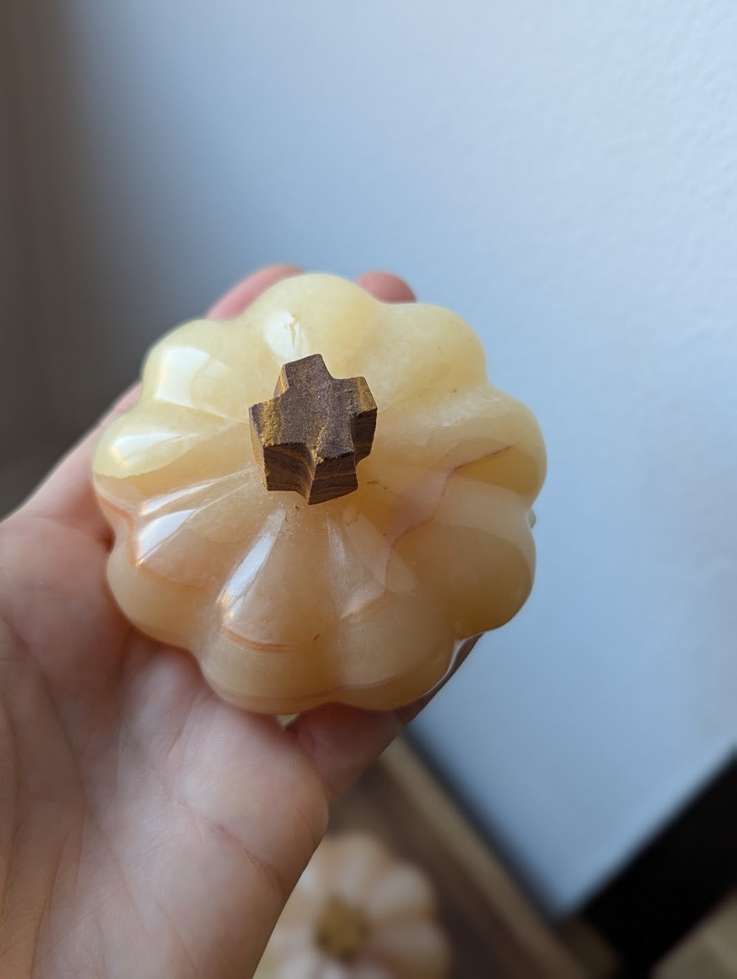 Orange Calcite Pumpkin (Various Options Available)