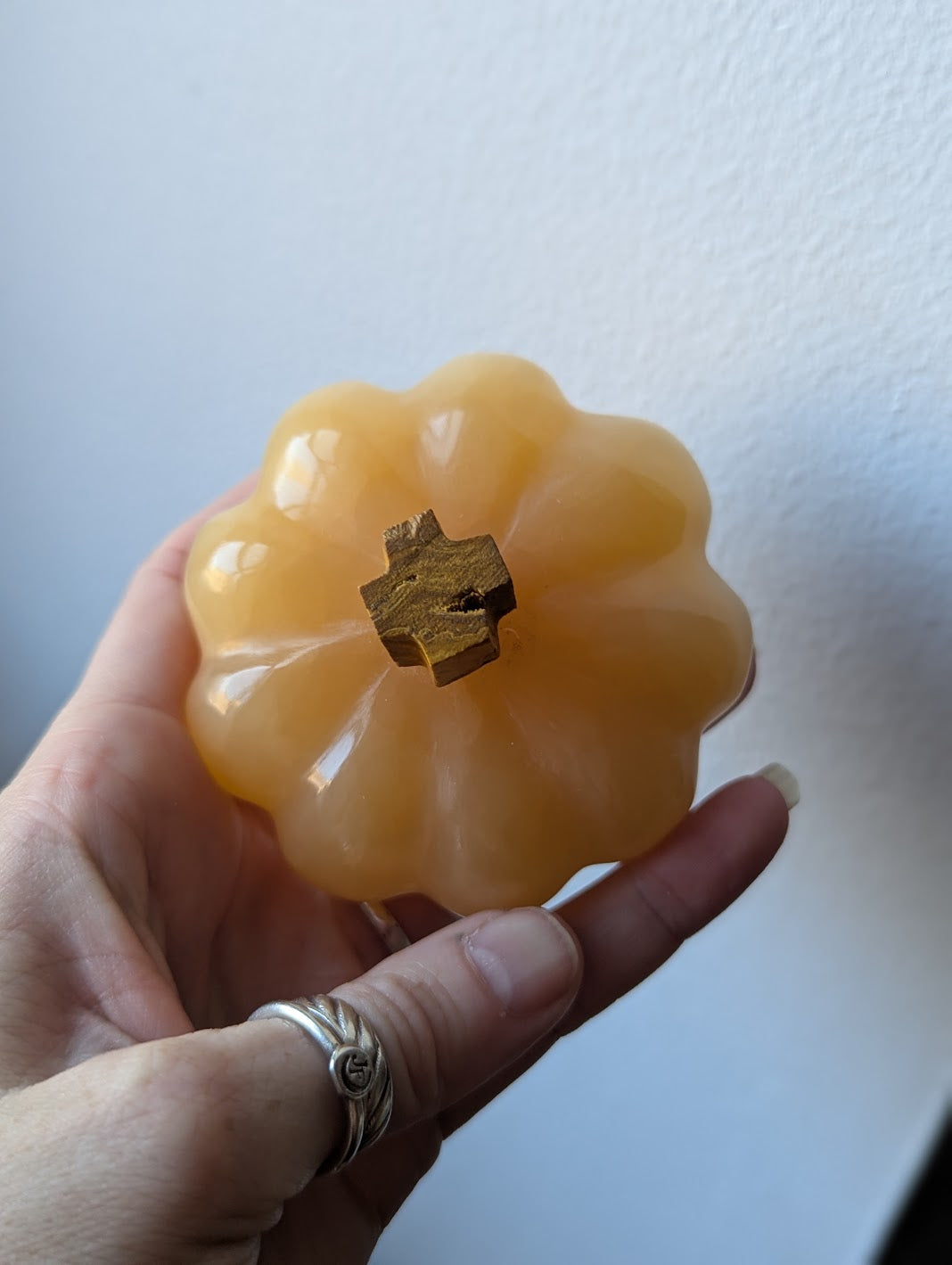 Orange Calcite Pumpkin (Various Options Available)