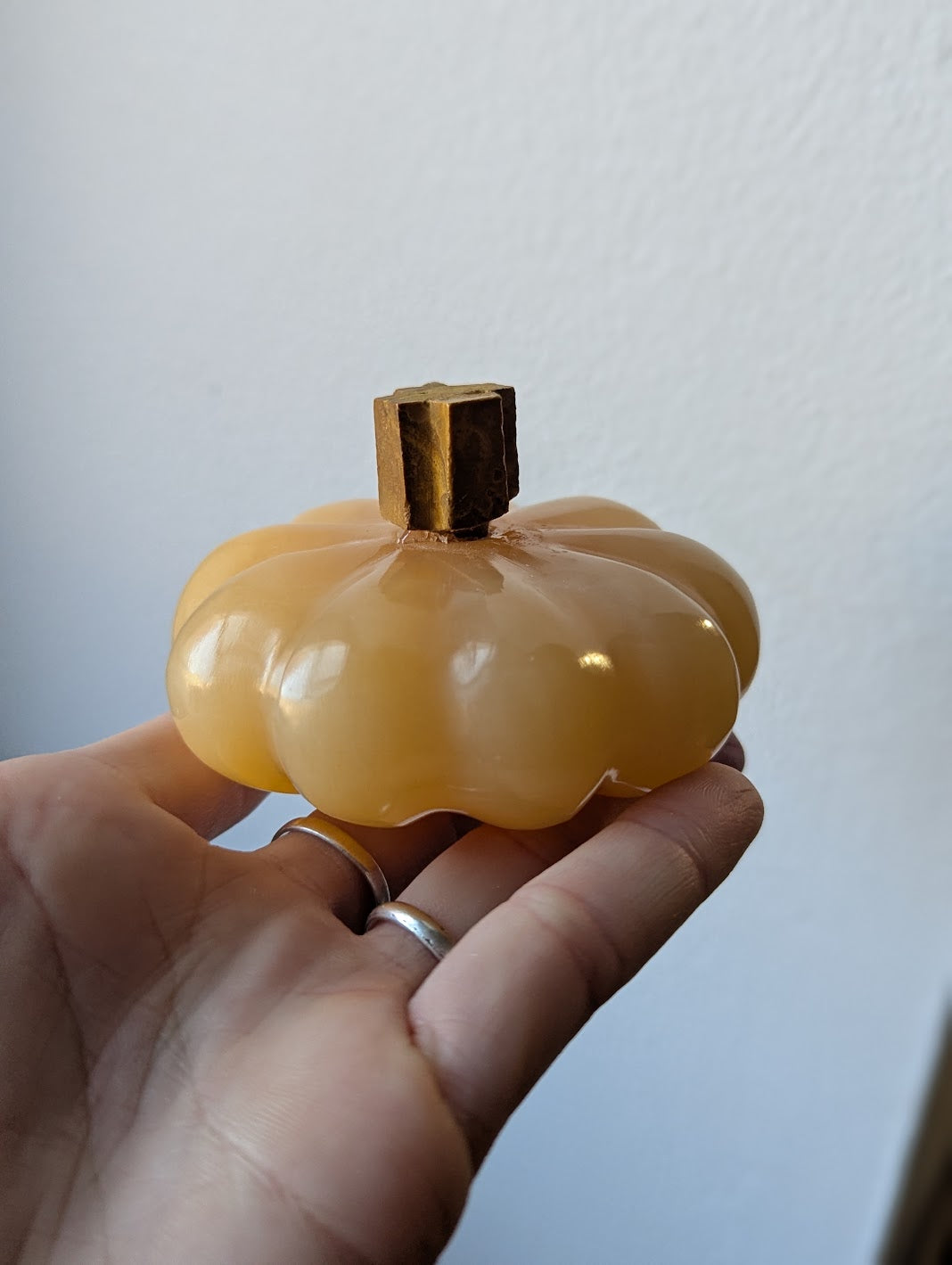 Orange Calcite Pumpkin (Various Options Available)
