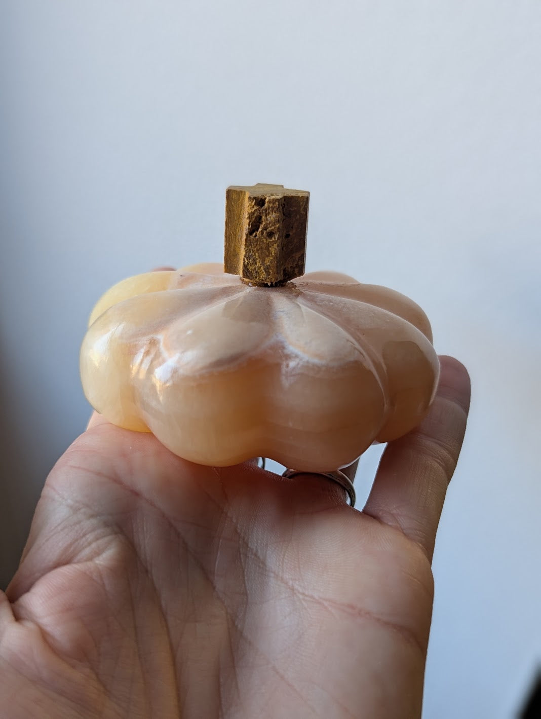Orange Calcite Pumpkin (Various Options Available)