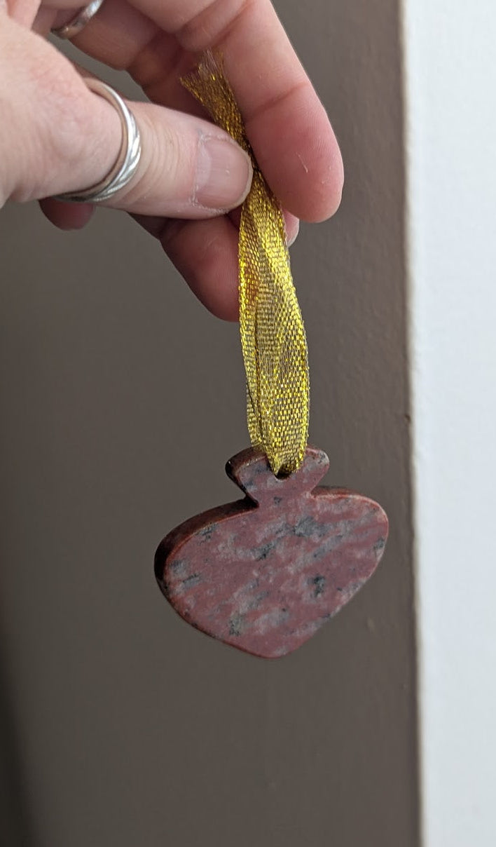 Red Jasper Gemstone Ornament