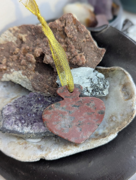 Red Jasper Gemstone Ornament