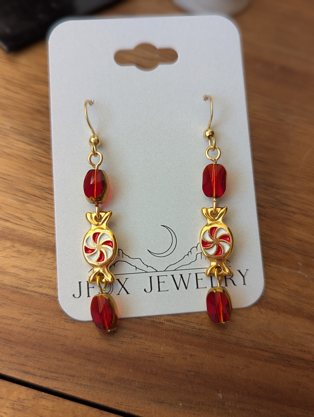 Peppermint Candy Earrings