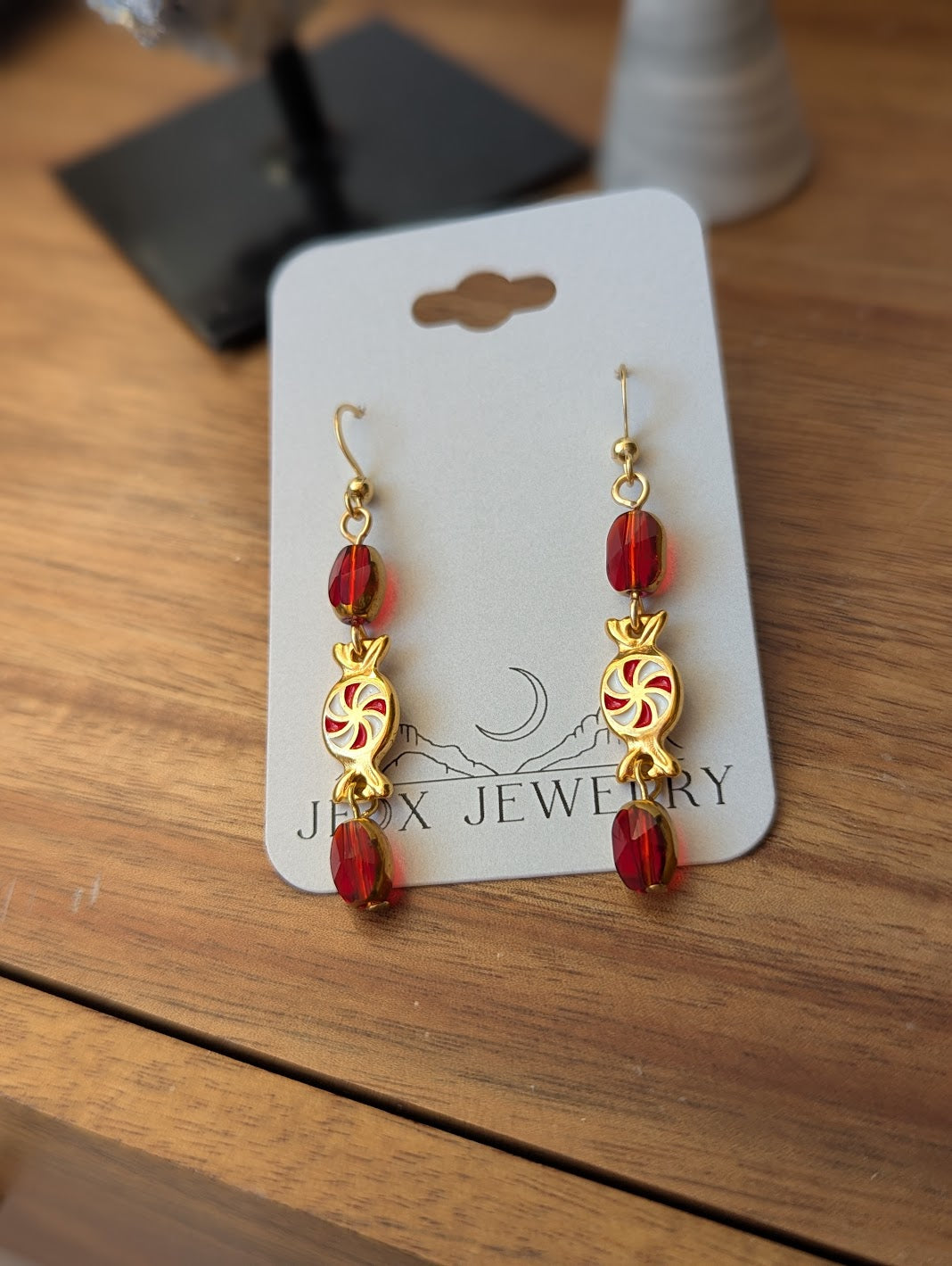 Peppermint Candy Earrings