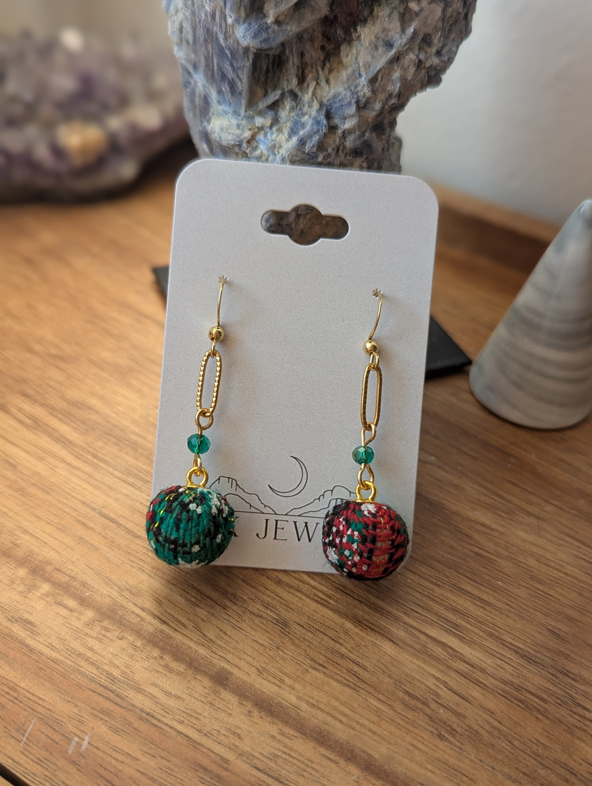 Festive Holiday Ornament Earrings