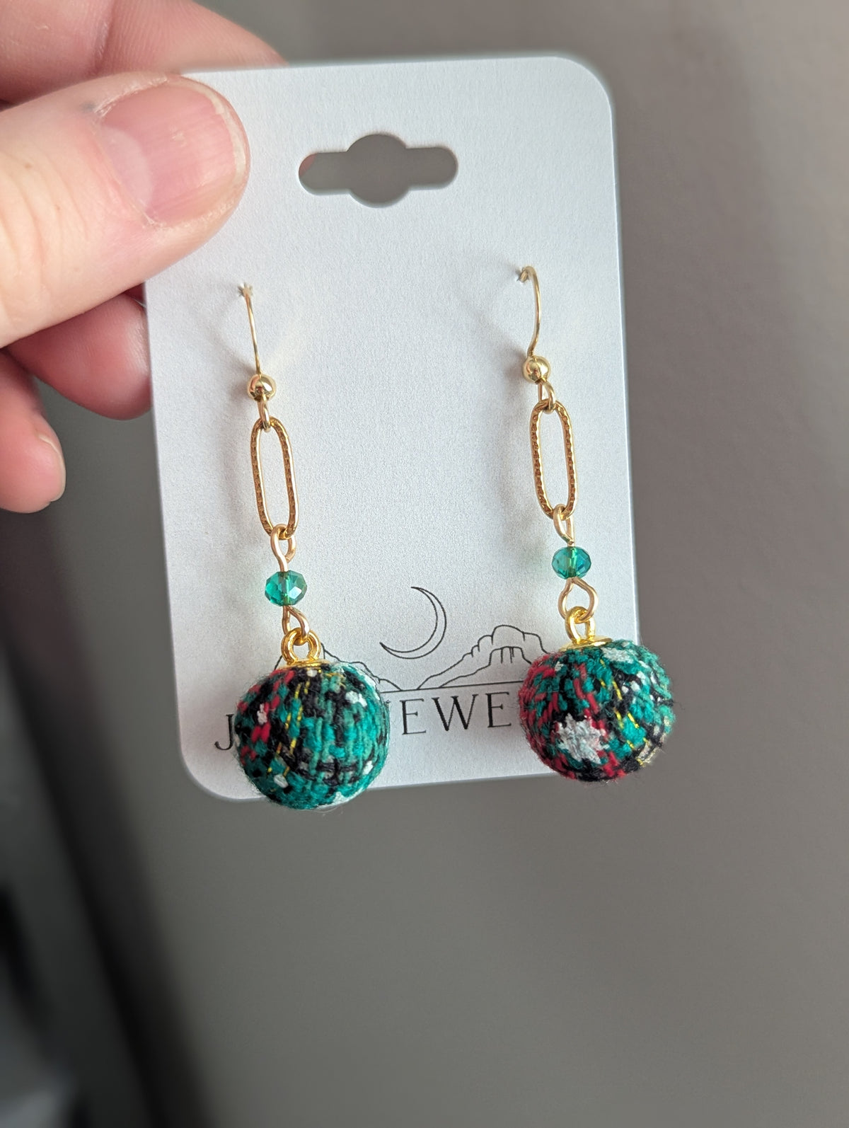 Festive Holiday Ornament Earrings