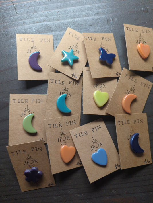 Tile Pins (various shapes available)