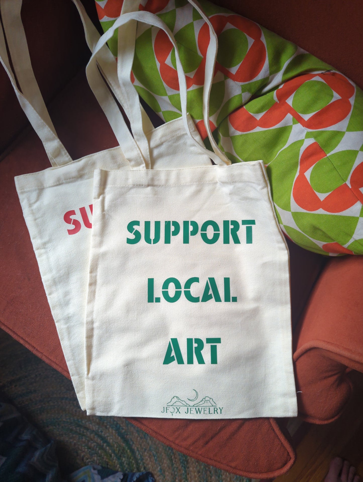 Support Local Art Tote Bag