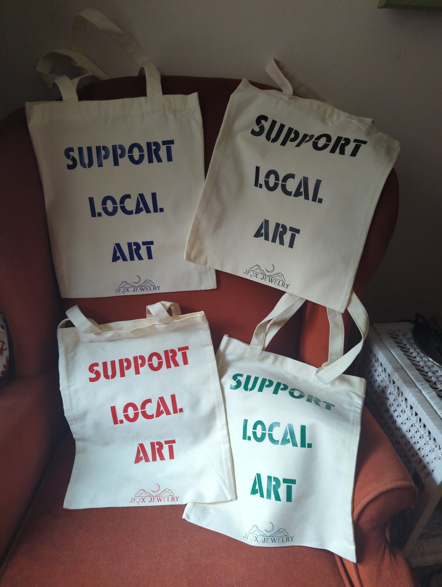 Support Local Art Tote Bag