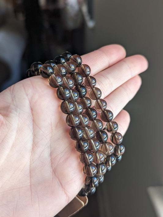 Smoky Quartz Bracelets (Various Sizes Available) *Retired*