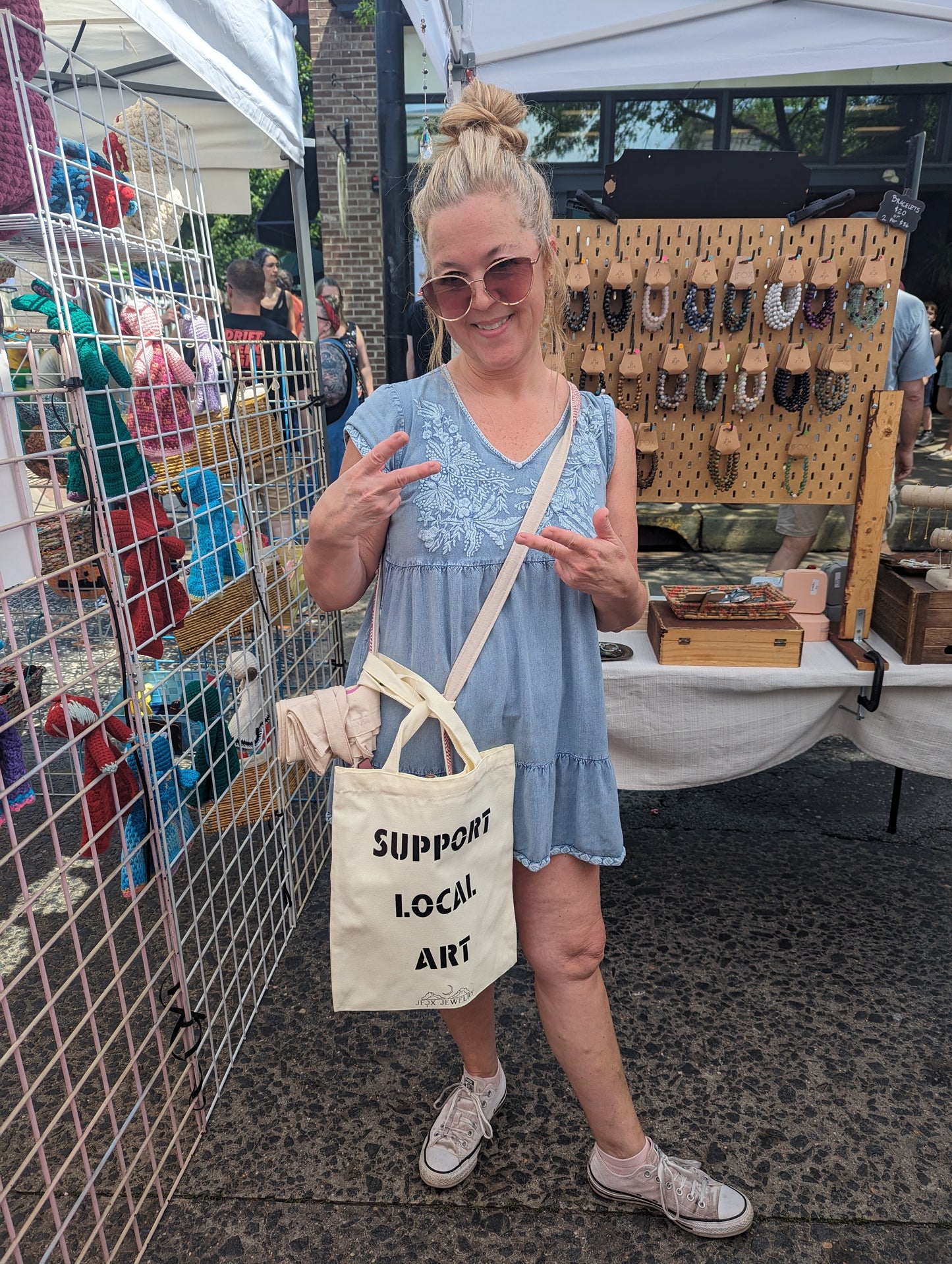 Support Local Art Tote Bag