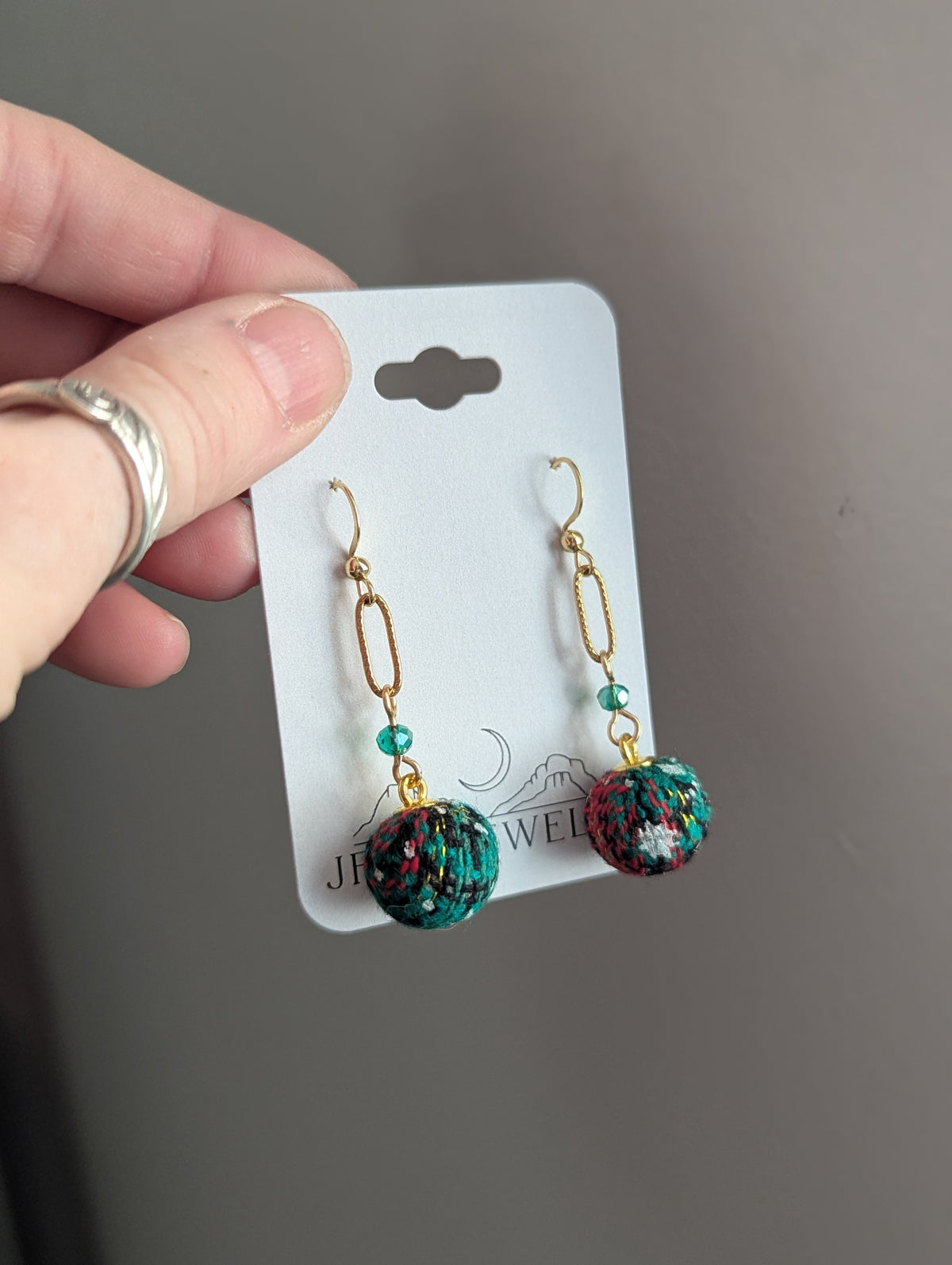 Festive Holiday Ornament Earrings