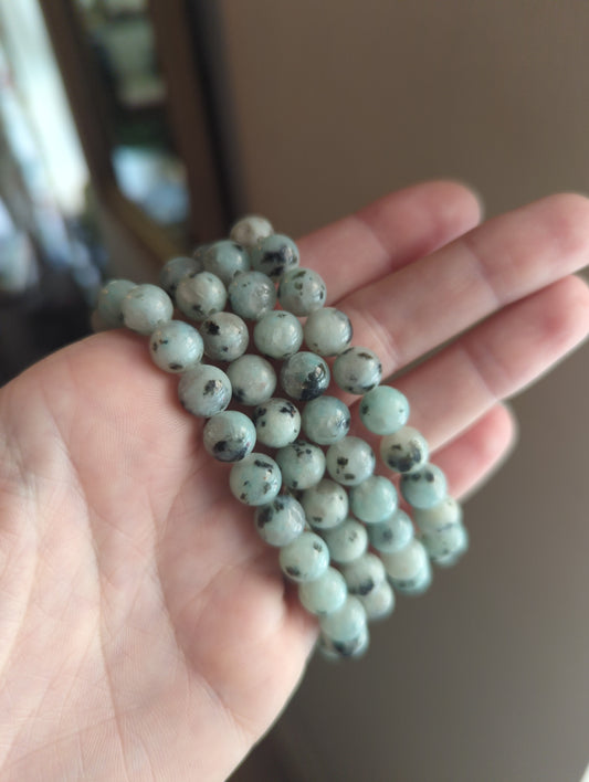 Pulsera de jaspe sésamo (varios tamaños disponibles) *Estilo retirado*