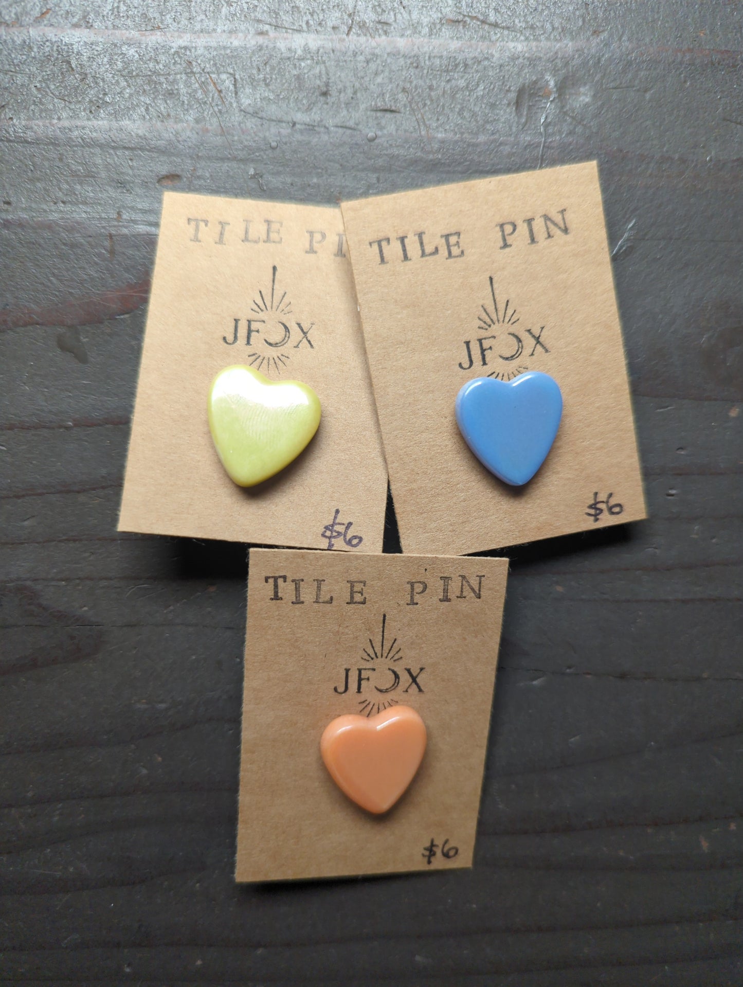 Tile Pins (various shapes available)