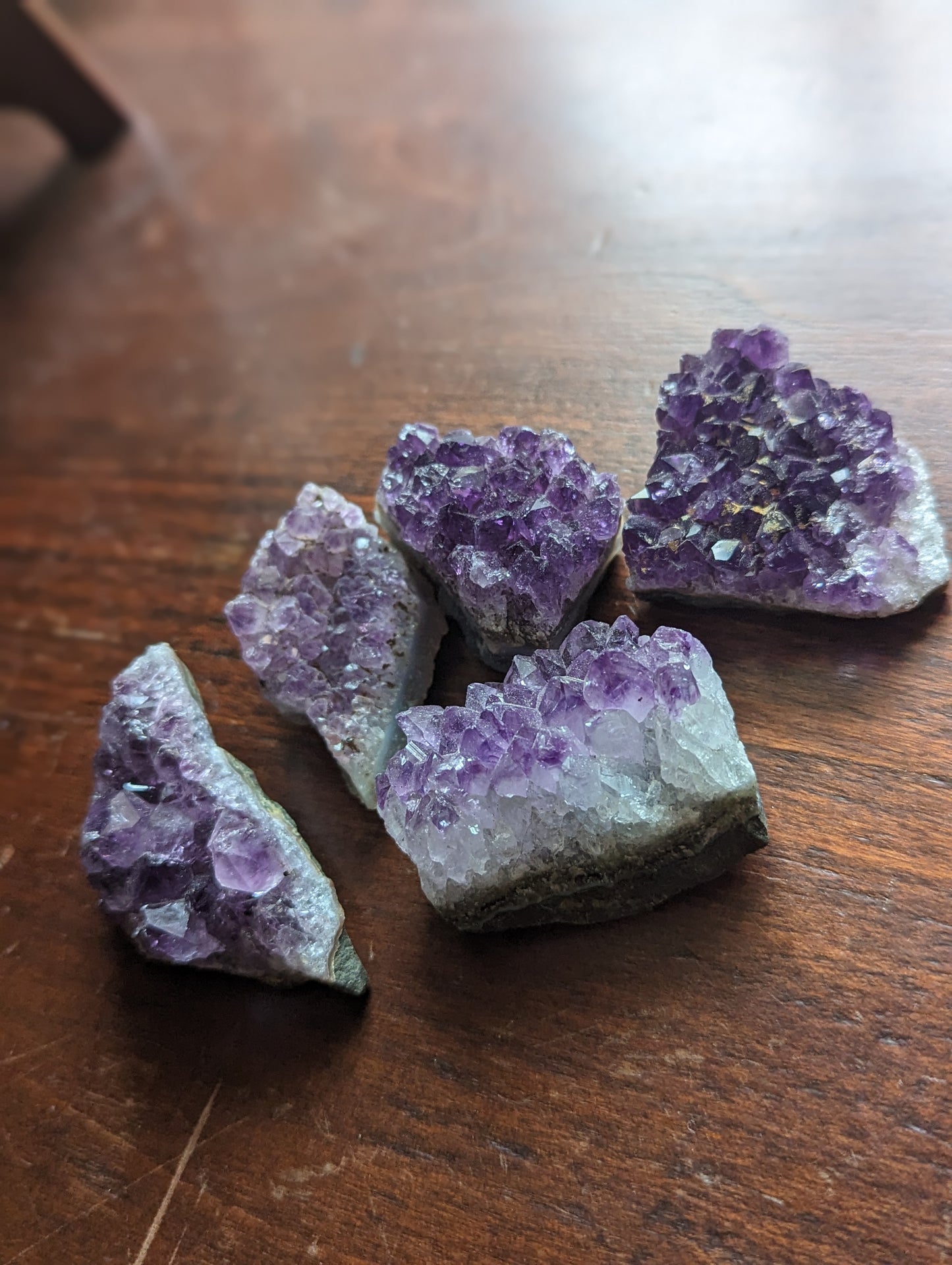 Raw Amethyst Pieces (Various Sizes)