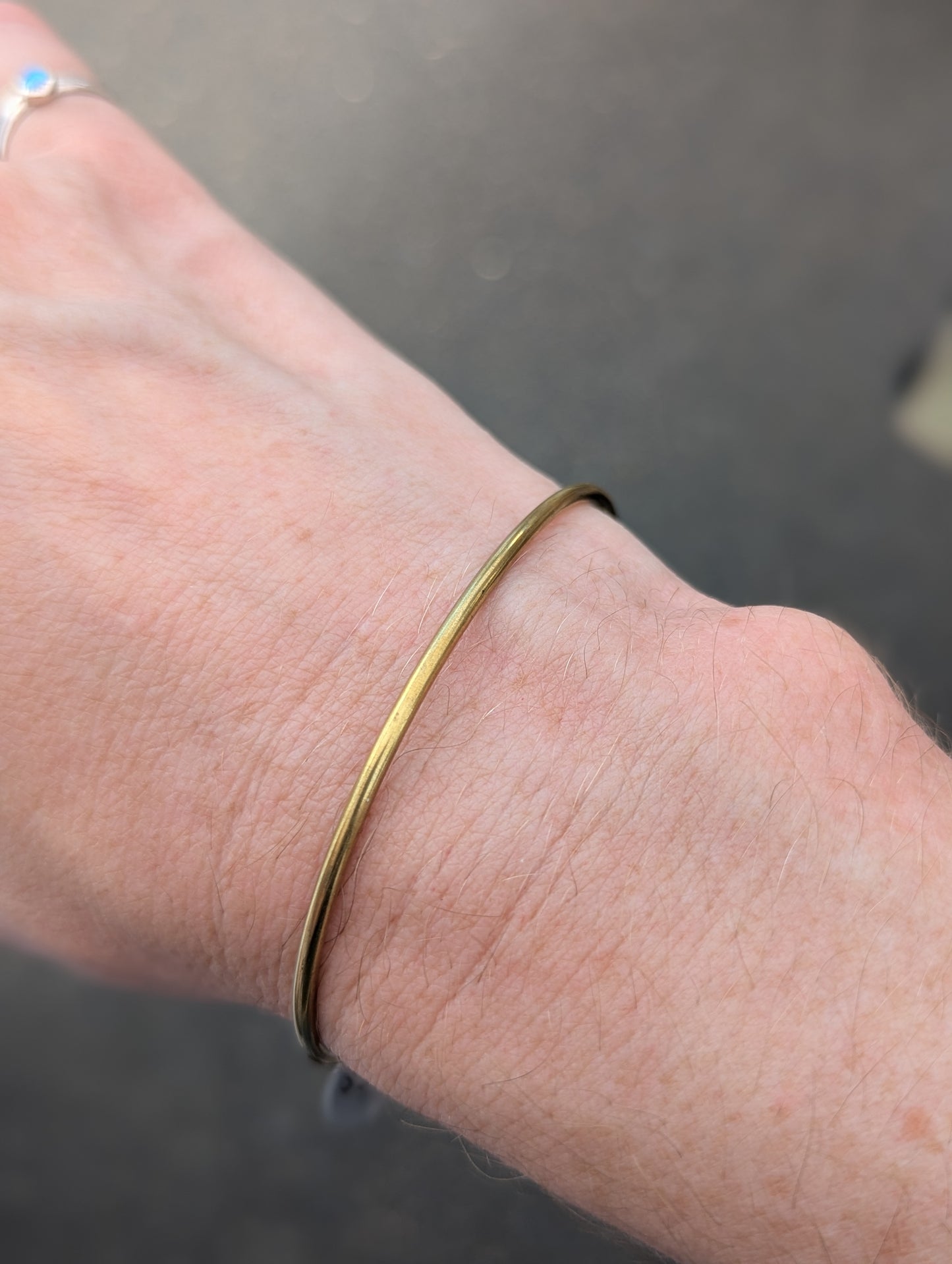 Brass Knotted Cuff